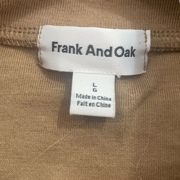 Frank and Oak The Good Cotton Boxy Mockneck Sweatshirt - Picture 4 of 7